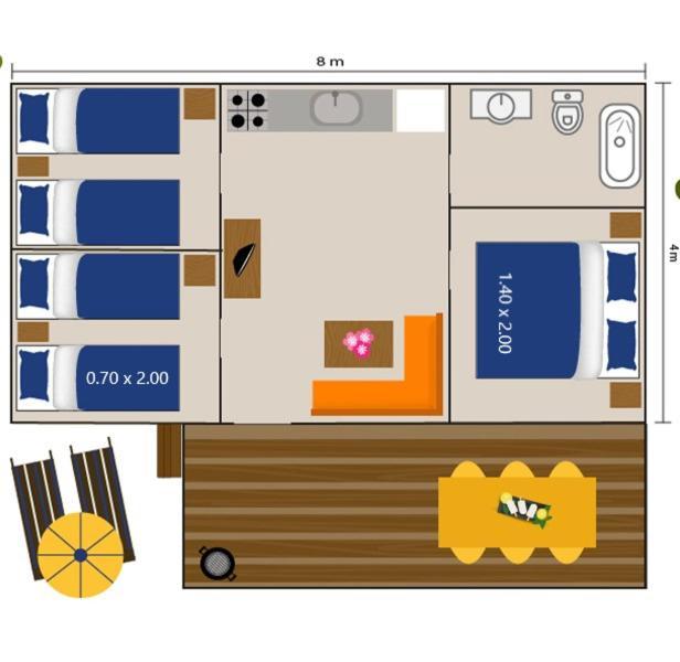 Easyatent Mobile Home Zelena Laguna Mugeba Camera foto